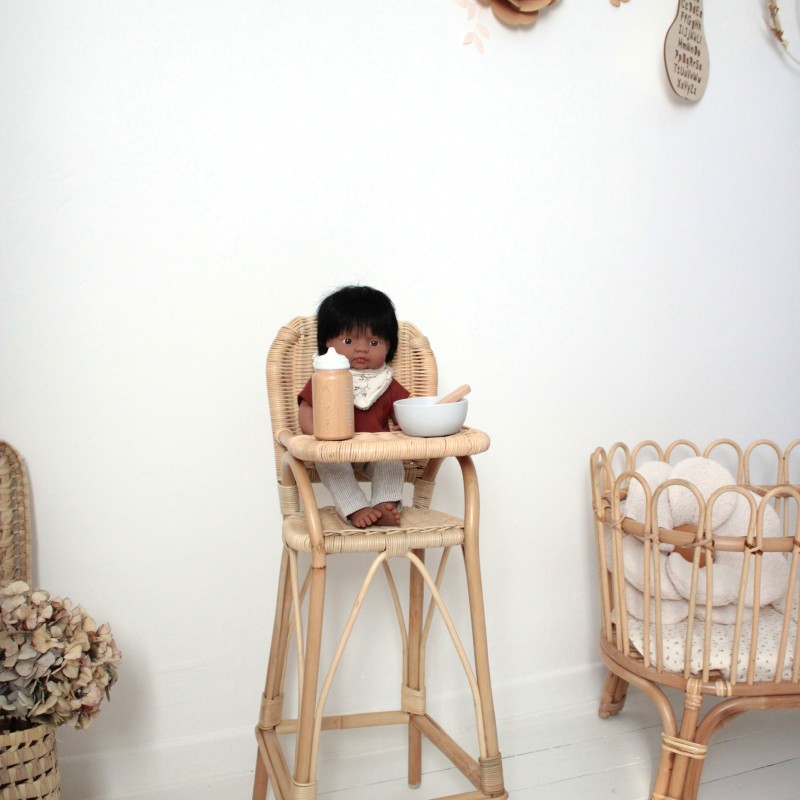 chaise haute pour poupée