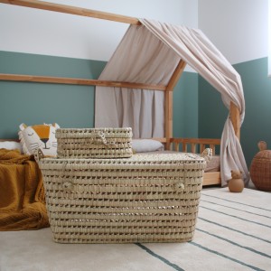 panier de rangement pour une chambre de petit garçon