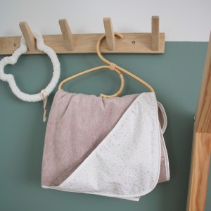 Cape de bain taupe