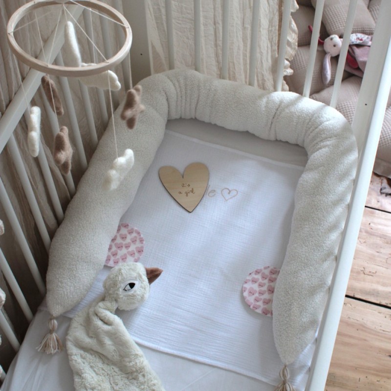 coussin nid bébé bouclette