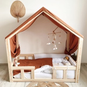 habillage de lit cabane housswood