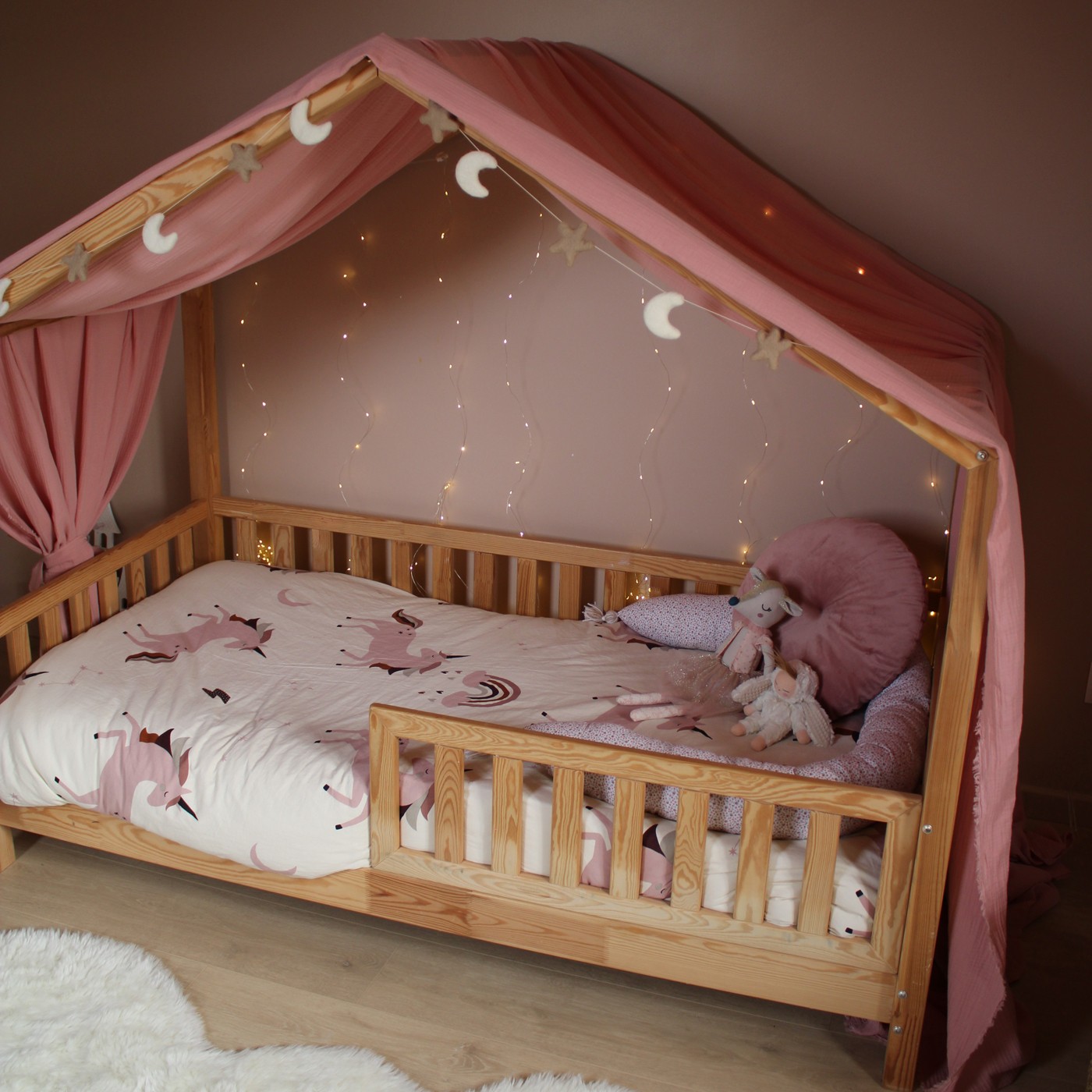 Guirlande Lumineuse Lit Cabane